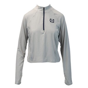 Women's U-State 1/4-zip gray